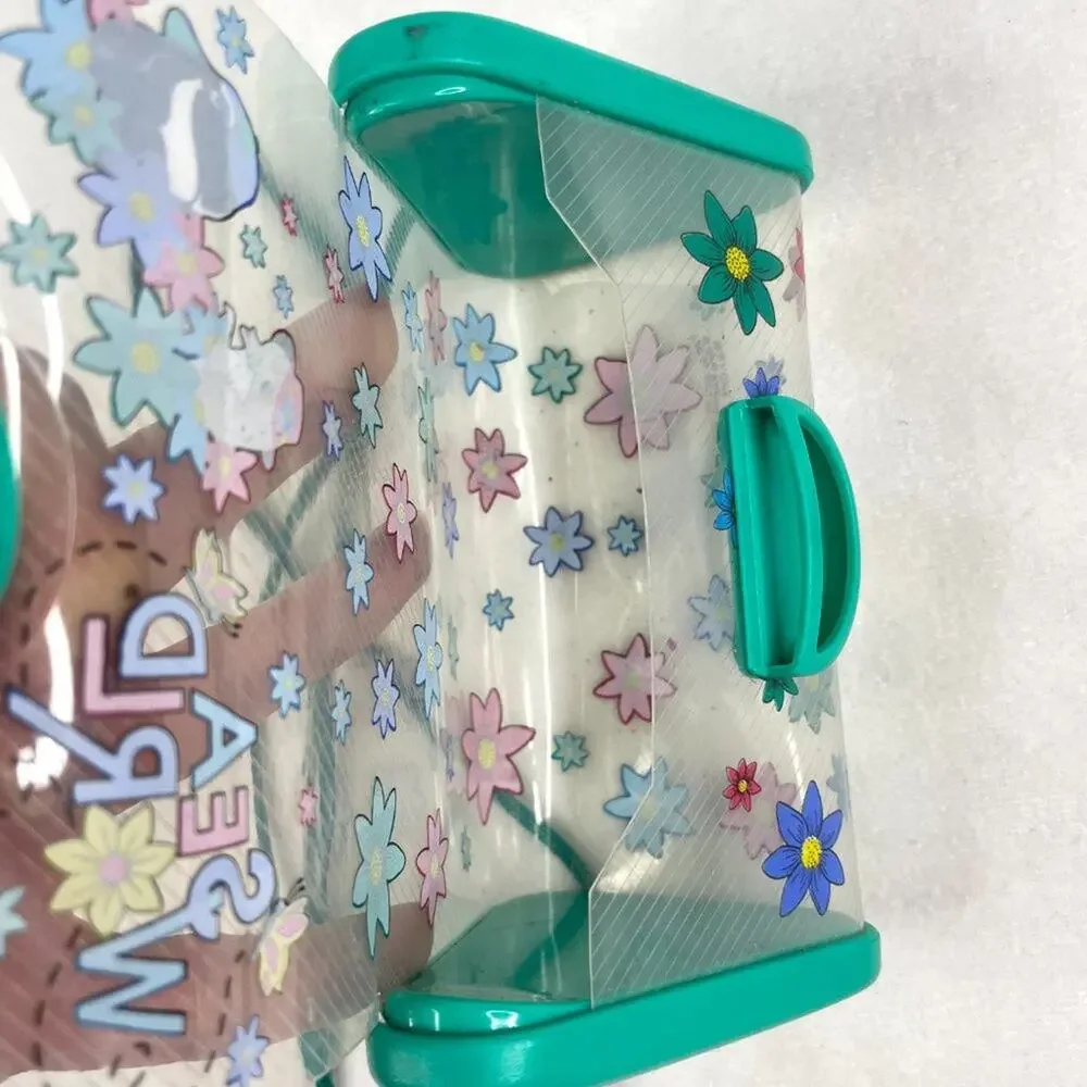 Rare Vintage Sea World Plastic Clear Mini Purse
